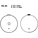 Brake pads std ebc FA038