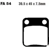 Brake pads scooter sintered hh ebc