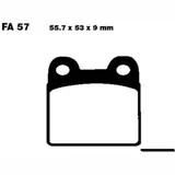 Brake pads std ebc FA057