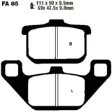 Bremsbeläge Bremsklotz Standard EBC FA085