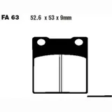 Brake pads std ebc FA063