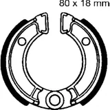 Brake shoes inc springs ebc H301