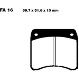 Bremsbeläge Bremsklotz Sinter HH EBC FA016HH