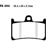 Brake pads sintered epfa ebc EPFA252HH
