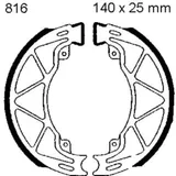 Bremsbacken ohne Feder EBC 816