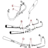 Auspuffverbindungsdichtung Athena S410485012030