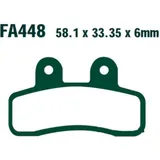 Brake pads std ebc FA448