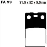 Brake pads std ebc FA099