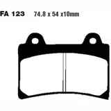 Brake pads sintered hh ebc FA123HH