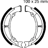 Brake shoes inc springs ebc S601