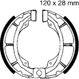Brake shoes rear excluding springs ebc S617