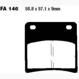 Brake pads std ebc FA146