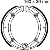 Bremsbacken ohne Feder EBC 921