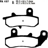 Brake pads std ebc FA157