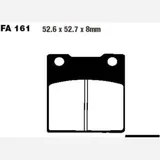 Brake pads std ebc FA161