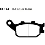 Brake pads sintered hh ebc FA174HH