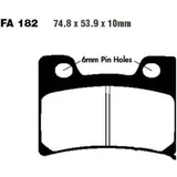 Brake pads std ebc FA182