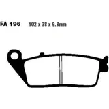 Brake pads sintered hh ebc FA196HH