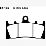 Brake pads std ebc FA188