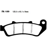 Brake pads std ebc FA189