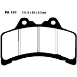 Brake pads std ebc FA191