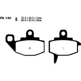 Brake pads sintered r ebc FA130R