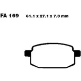 Brake pads scooter ebc SFA169