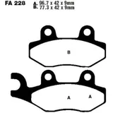 Brake pads scooter sintered hh ebc SFA228HH