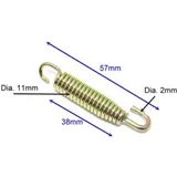 Auspuffhaltefeder JMP BC18A0016 Auspuffhaltefeder JMP BC18A0016