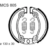 Brake shoes inc springs trw MCS805