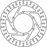 Brake disc trw lucas MST310