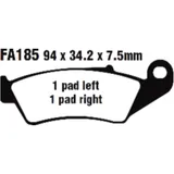 Bremsklotz Sinter EPFA EBC passend für: Honda CRF, XR, CR, Beta RR, Xtrainer, RX