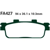 Brake pads sint EBC sfa427hh altn 7875198 for: SYM GTS, Joyride, Cruisym