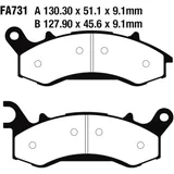 Bremsklotz Standard EBC passend für: Lexmoto ZSX - F, ZSX - R, Ricambi