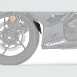 Front fender extension - matt black for: KAWASAKI Ninja 400 EX400G, Z400 ER400D