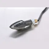 LED-Blinker RC-10 links/rechts - schwarz Signalleuchten für: HONDA CBR650F RC74, Integra 750 RC71 KAWASAKI ER-6n ER650E, ER-6f EX650A