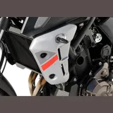 Radiator side cover - grey/red/anthracite for: YAMAHA MT-07 RM17/RM18