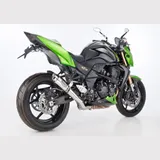 SP slip on exhaust - silver for: KAWASAKI Z750R ZR750N