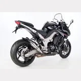 SP Slip on Ersatzdämpfer Super Short - silber Auspuff für: KAWASAKI Z1000 SX ZXT00G, Z1000 ZRT00D