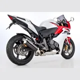 Rac 1 slip on exhaust for: HONDA CB600 Hornet PC41, CBR600F PC41