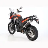 Rac 1 slip on exhaust for: BMW F 700 GS 0B01