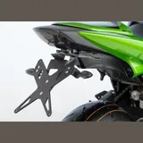 Kennzeichenhalter - schwarz Nummernschildhalter für: KAWASAKI Z750R ZR750N, Z750 ZR750L