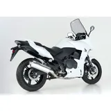 Rac 1 Slip on Ersatzdämpfer - silber Auspuff für: HONDA CBF1000F SC64
