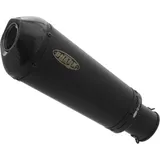 DSX-7 slip on exhaust - matt black for: HONDA CBF600N PC43, CBF600S PC43