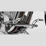Round Style forward control kit - silver for: SUZUKI VS 800 Intruder VS52B, VS 600 Intruder VN51B