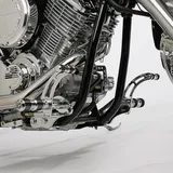 Round Style forward control kit - silver for: YAMAHA XVS1100 Drag Star Classic VP16, XVS1100 Drag Star VP05