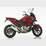 Rac 1 Slip on Ersatzdämpfer - silber Auspuff für: HONDA NC700X RC63, Integra 750 RC71