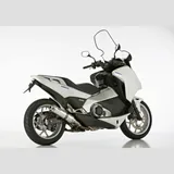 Supersport slip on exhaust - silver for: HONDA Integra 750 RC89