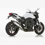 Supersport Slip on Ersatzdämpfer - silber Auspuff für: YAMAHA FZ1 Fazer RN16, FZ1 RN16