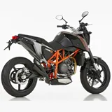 Pro 2 Slip on Ersatzdämpfer - schwarz-matt Auspuff für: KTM 690 Duke R KTM 690 Duke, 690 Duke KTM 690 Duke